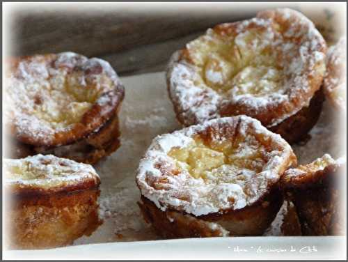 CroissFlan aux Pommes et son confit de Fleur de Romarin