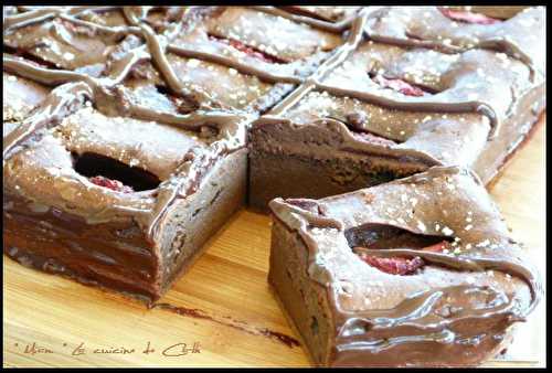 Gâteau Banane- Chocloat & Fraises