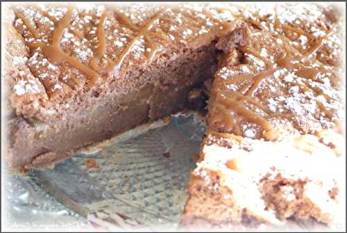 Gâteau magique au Chocolat et aux poires