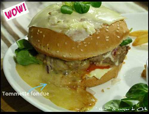 Hamburger à la Tommette de SAvoie