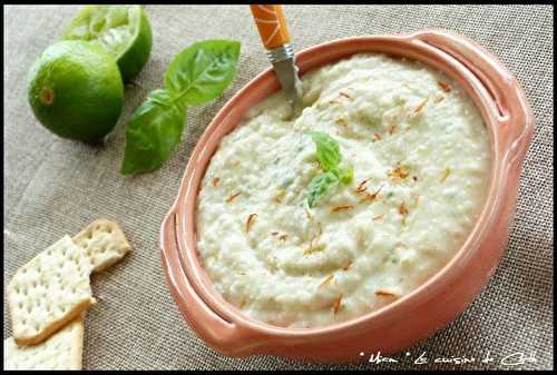 Houmous d' Haricots blancs au basilique ..