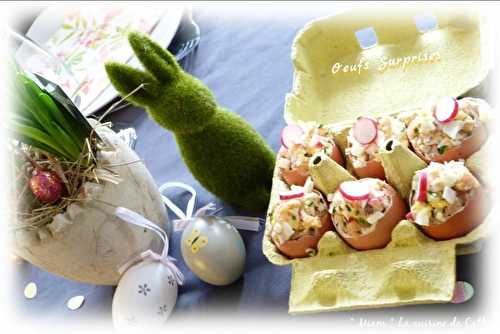 œufs surprises de Pâques