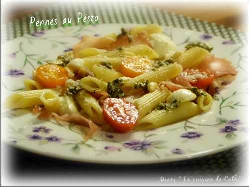 Pennes au Pesto ( maison )