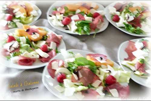 Salade Italienne { de crazyoven }