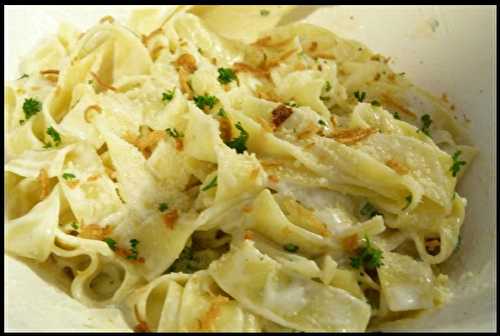 " Miam ' Tagliatelles sauce Mascarpone