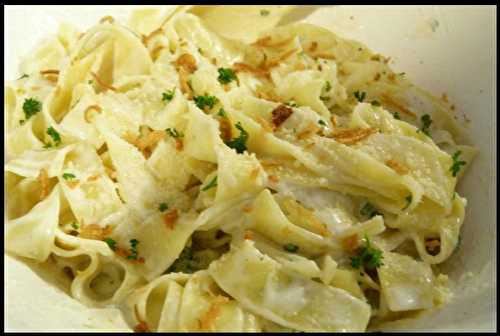 " Miam ' Tagliatelles sauce Mascarpone