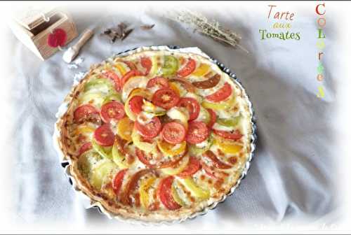 Tarte aux Tomates colorées