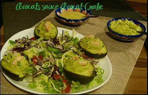 Avocats sauce Avocat - Crevettes