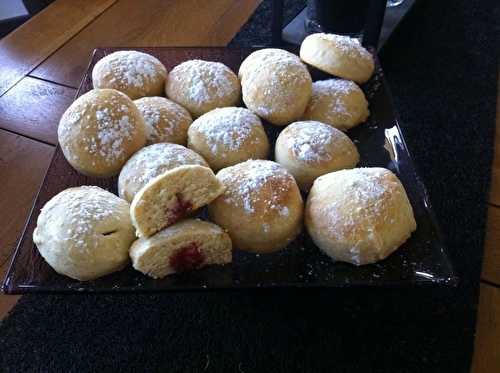 Beignets cuisson au four ..