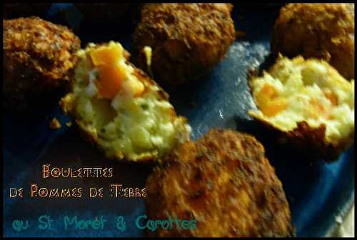 Boulettes de Pommes de Terre au St Moret & Carottes