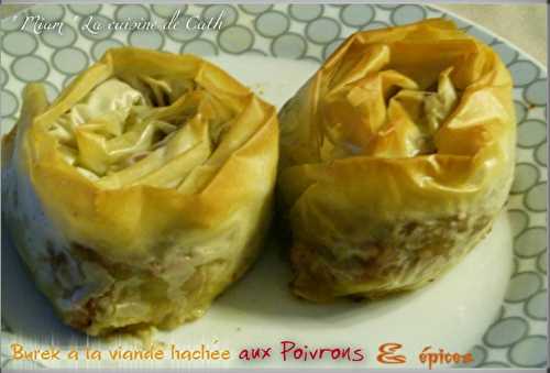 Burek Viande hachée-Poivrons & Épices