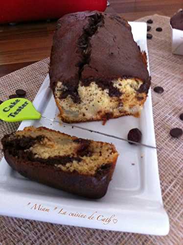 Cake chocolat-Poires-Cranberries-noisettes