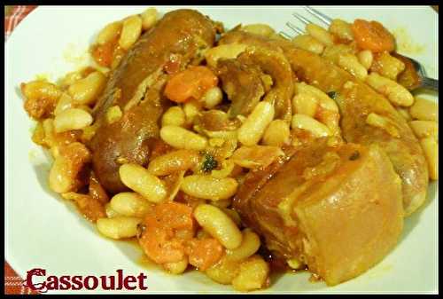 Cassoulet Maison cuit à la graisse de foie gras