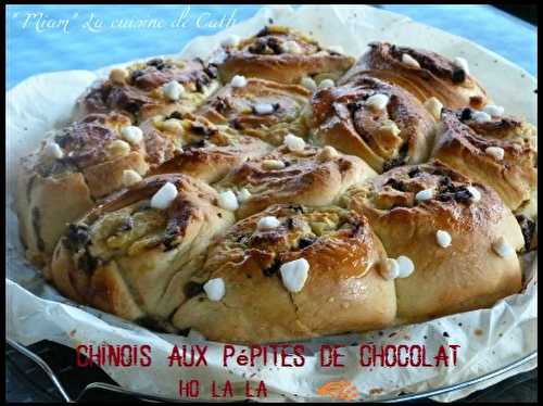 Chinois aux Pépites de Chocolat Ho la la ...