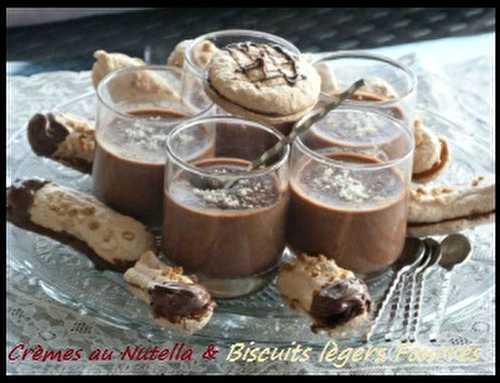 Créme au Nutella et biscuits légers fourré Nutella
