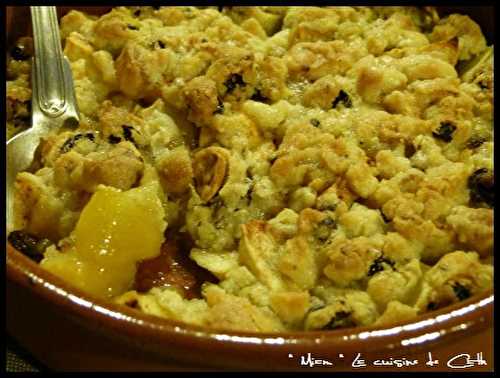 Crumble Pommes et Céréales