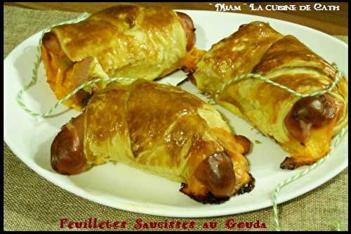 Feuilletés Saucisse au Gouda