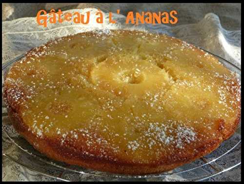 Gâteau à l'Ananas