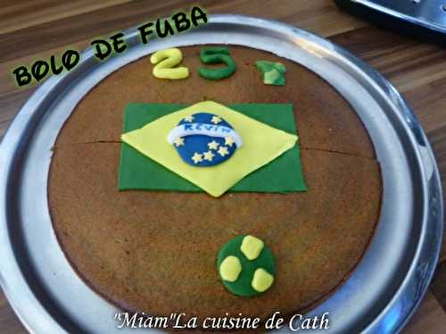 Gâteau BOLO DE FUBA