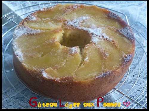 Gâteau Léger aux Pommes