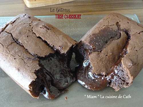 Gâteau trop Chocolat (aussi pour Cake Pop )