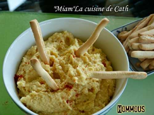  " MIAM " Hommous Libanais . -  "MIAM" La cuisine de Cath 