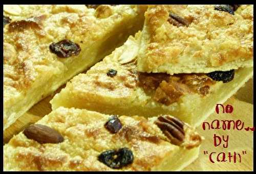 Le No Name By Cath (Pizza -briochée tout amandes )