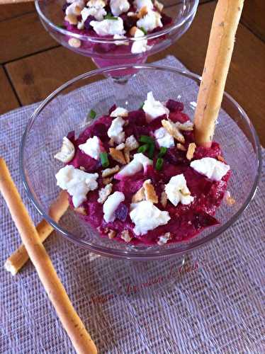 Mousse de Betterave au Chèvre et Philadelphia