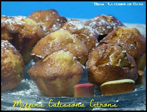 Muffin au Calissons Citrons ..