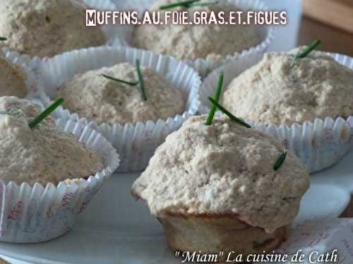 Muffin au Foie-gras et Figues