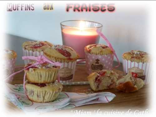 Muffins aux Fraises
