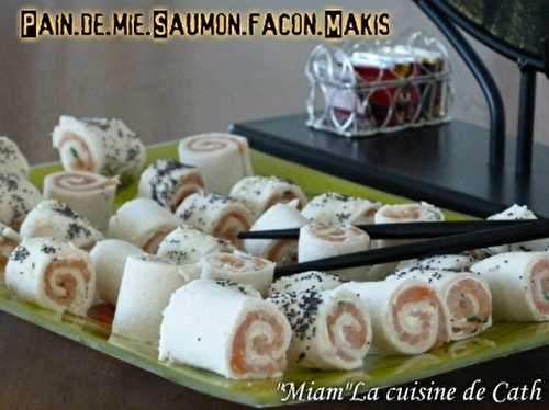 Pain de mie Saumon façon MAKIS