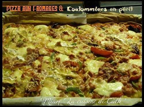 Pizza aux Fromage & Coulommiers en péril ^^