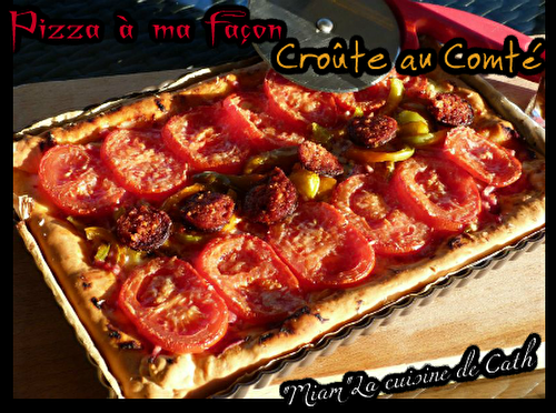 Pizza façon Miam- croûte au Comté