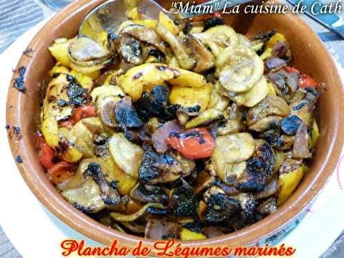 Plancha de légumes marinés ........