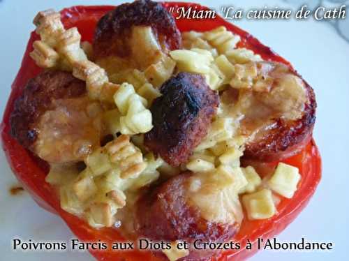 PoivrOns farcis aux Diots et Creoets & Abondance