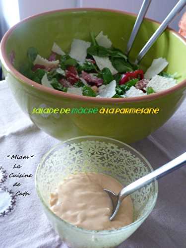 Salade de mâche à la Parmesane