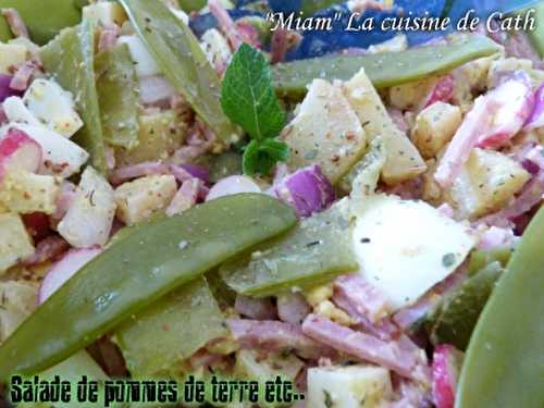 Salade de Pomme de terre etc.......