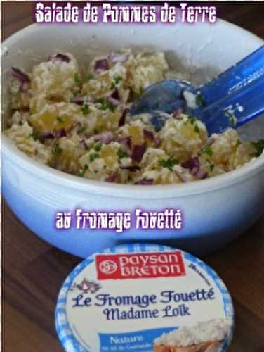 Salade de pommes de terre au Fromage fouetté