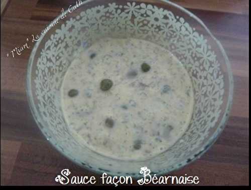 Sauce façon Béarnaise