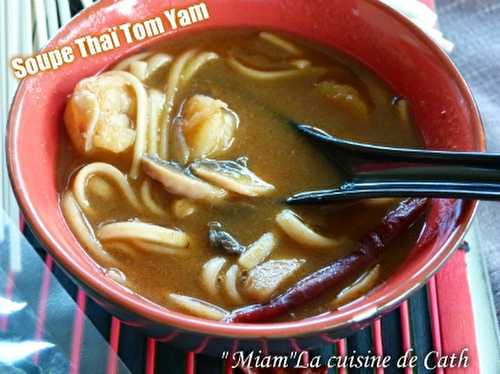 Soupe Thaï TOM YAM