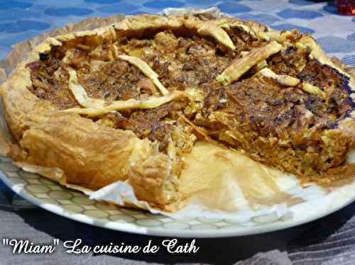 Tarte de Poulet et Carottes