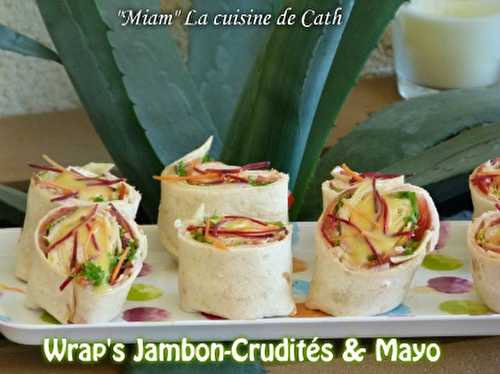 Wrap Jambon Crudités & Mayo