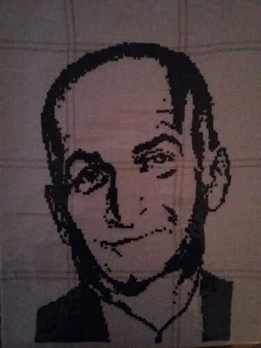 Broderie Louis de Funès