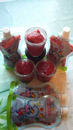 Compote bananes caseilles coing