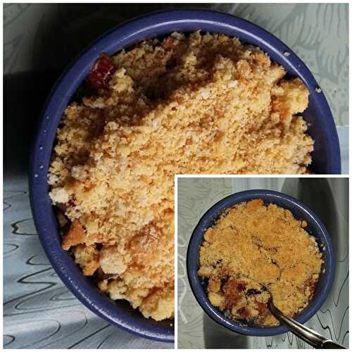 Crumble aux figues