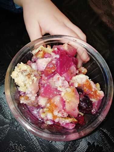 Crumble de fruits