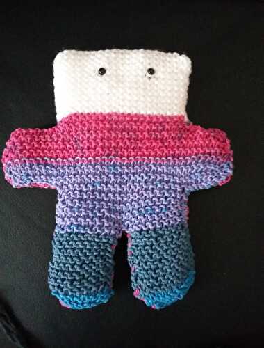 Doudou au tricot