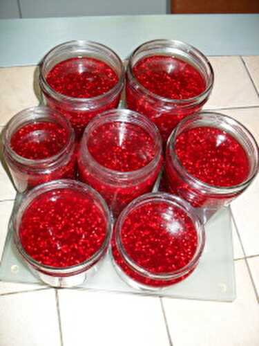 Gelée framboises