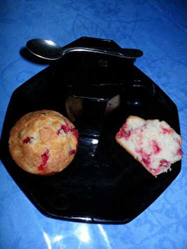 Muffins aux groseilles